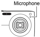 CASIO EXILIM EX-Z650 - Press the shutter button again to stop audio recording. - 1