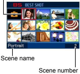 CASIO EXILIM EX-Z80 - Use [▲], [▼], [◀], and [▶] to move the boundary to the scene you want to select. - 1