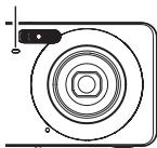 CASIO EXILIM EX-Z80 - [RE] (REC) → [MENU] → REC Tab → Self-timer - 1