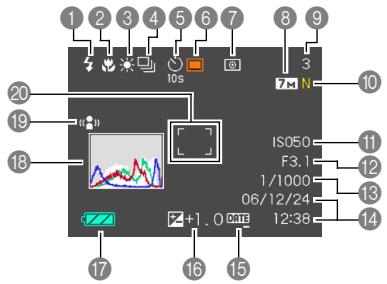 CASIO EXZ6-EX-Z7 - REC Mode - 1