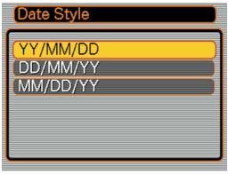 CASIO EXZ6-EX-Z7 - To configure display language and clock settings - 3