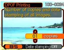CASIO EXZ6-EX-Z7 - To configure print settings for all images - 1