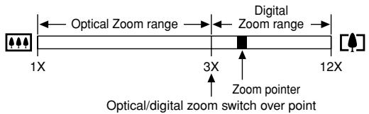 CASIO EXZ6-EX-Z7 - ■ To record an image using digital zoom - 2