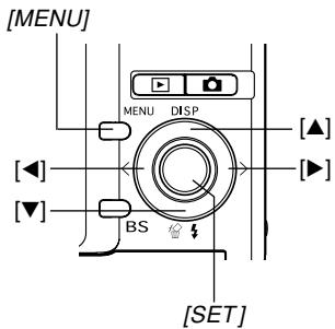 CASIO EXZ6-EX-Z7 - Press [MENU]. - 1