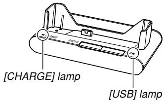 CASIO EXZ6-EX-Z7 - USB Cradle Indicator Lamp Reference - 1