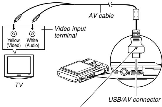 CASIO EXZ6-EX-Z7 - Displaying Camera Images on a TV Screen - 1