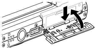 CASIO EXZ6-EX-Z7 - To load the battery - 3