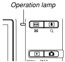 CASIO EXZ6-EX-Z7 - Indicator Lamp Reference - 1