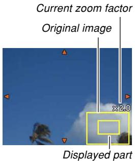 CASIO EXZ6-EX-Z7 - Zooming the Display Image - 1