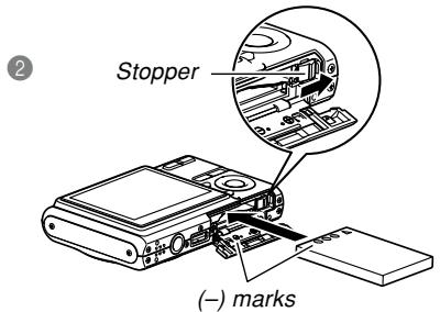 CASIO EXZ6-EX-Z7 - First, charge the battery! - 4