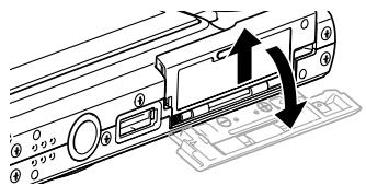 CASIO EXZ6-EX-Z7 - To load the battery - 1