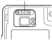 CASIO QV-R3 - Adjusting the View of the Optical Viewfinder - 1