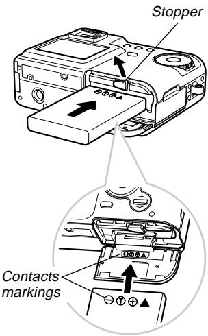 Stopper Contacts markings