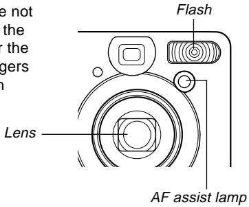 e not the ers Lens Flash AF assist lamp