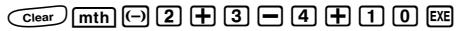 CASIO CLASSPAD 300,  CLASSPAD 330 - - ClassPad Operation - 2