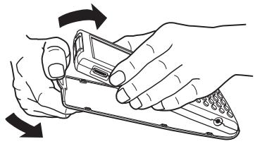 CASIO CLASSPAD 300,  CLASSPAD 330 - - To attach the front cover - 1