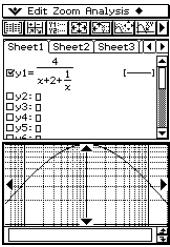 CASIO CLASSPAD 300,  CLASSPAD 330 - - To configure View Window parameters - 3