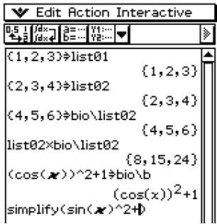 CASIO CLASSPAD 300,  CLASSPAD 330 - - ClassPad Operation - 1