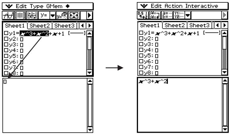 CASIO CLASSPAD 300,  CLASSPAD 330 - Accessing the Main Application Window from Another ClassPad Application - 1