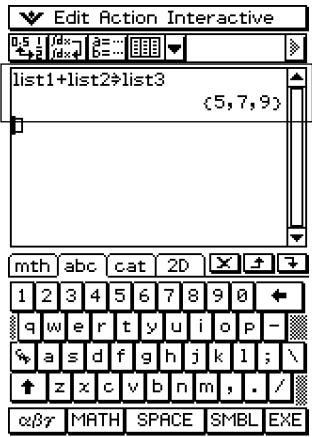 CASIO CLASSPAD 300,  CLASSPAD 330 - - ClassPad Operation - 2