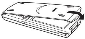 CASIO CLASSPAD 300,  CLASSPAD 330 - - To attach the front cover - 2