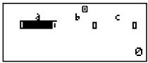 CASIO FX-500ES - ■ Inputting Coefficients - 2