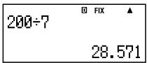 CASIO FX-500ES - Rounding Function (Rnd) - 10