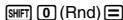 CASIO FX-500ES - Rounding Function (Rnd) - 11