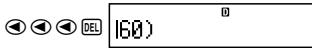 CASIO FX-500ES - Correcting a Calculation - 3