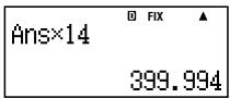 CASIO FX-500ES - Rounding Function (Rnd) - 14
