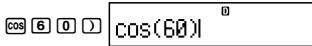 CASIO FX-500ES - Correcting a Calculation - 2
