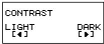 CASIO FX-500ES - ■ Adjusting Display Contrast - 1