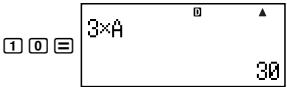1 0 ≡ 3×A D ▲ 30