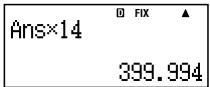 Ans×14 399.994