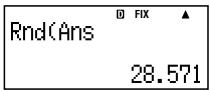 Rnd(Ans 28.571