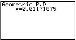 CASIO FX-9860GSD - - Geometric Probability - 3