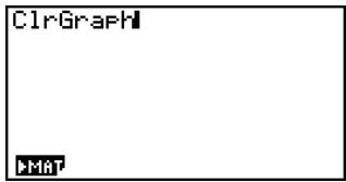 CASIO FX-9860GSD - - To use the Catalog to input a command - 2