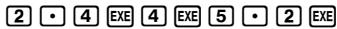 CASIO FX-9860GSD - Example - 2