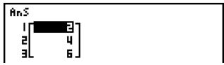 CASIO FX-9860GSD - - To assign the contents of a matrix column to a list - 3