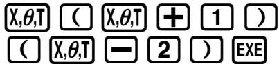 CASIO FX-9860GSD - TABLE FUNCTION - 1