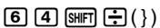 CASIO FX-9860GSD - - To directly input a list of values - 4