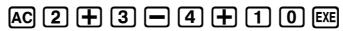 CASIO FX-9860GSD - ■ Inputting Calculations - 2