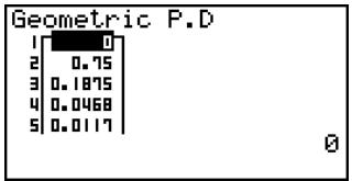 CASIO FX-9860GSD - - Geometric Probability - 2