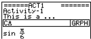 CASIO FX-9860GSD - • To change the title of a strip - 4
