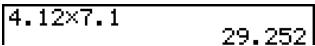 CASIO FX-9860GSD - Example 1 To perform the following two calculations - 10