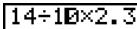 CASIO FX-9860GSD - ■ Making Corrections in the Original Calculation - 8