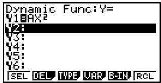 CASIO FX-9860GSD - DYNAMIC GRAPH - 3