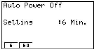 CASIO FX-9860GSD - ■ APO Settings - 1