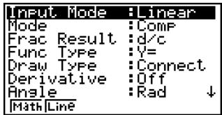 CASIO FX-9860GSD - Built-In Functions - 1