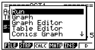 CASIO FX-9860GSD - - To insert a strip - 2